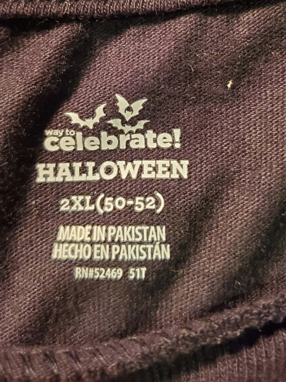 Celebrate Hallowen Black Size 2xl Shrit